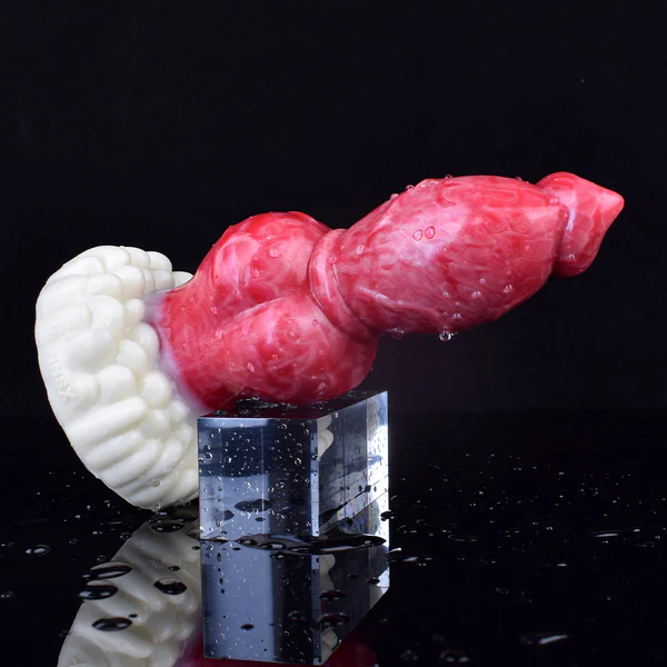 Wolf Fantasy Cock Dildo Pink 7.99 Inch