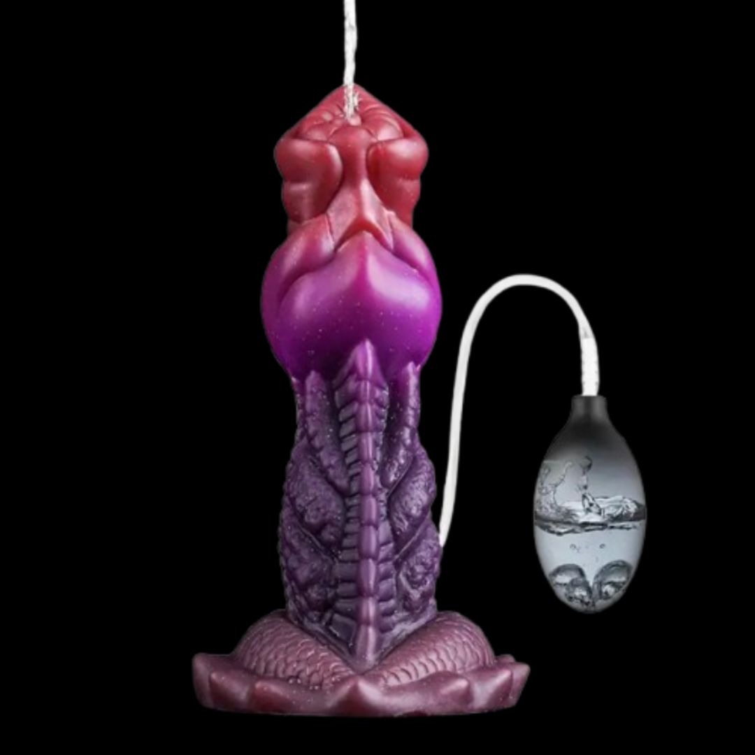Alien Knot Ejaculating Dildo 7.49 Inches